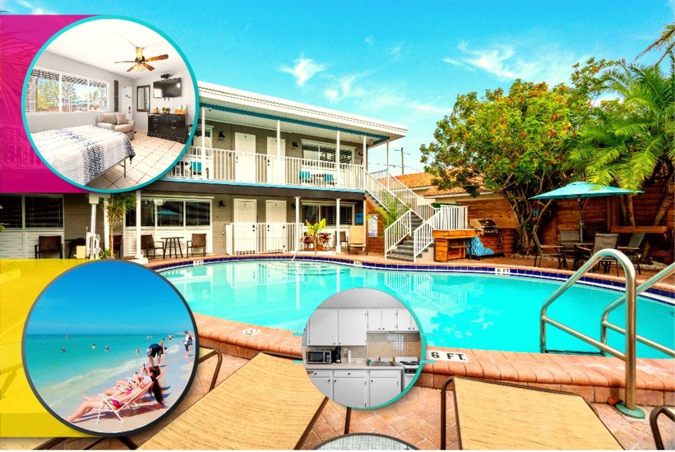 Boutique Beach Retreat St. Pete Beach Bagian luar foto